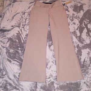 Express editor flare dress pants - dark khaki